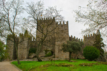 Fototapeta na wymiar Castelo de Guimarães