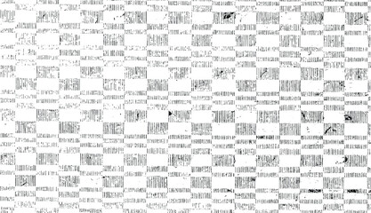 Rich, heavy fabric texture. Vector texture of weaving cloth. Grunge background. Abstract halftone vector illustration. Overlay for interesting effect and depth. Black isolated on white background.