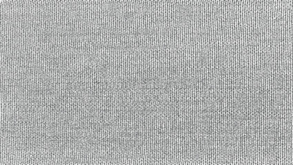 Vector fabric texture. Distressed texture of weaving fabric. Grunge background. Abstract halftone vector illustration. Overlay to create interesting effect and depth. Black isolated on white. EPS10.