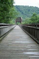 Old Railroad Train Bridge