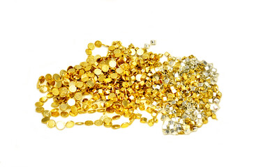 golden tinsel for the new year