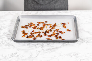 Toasted pecans