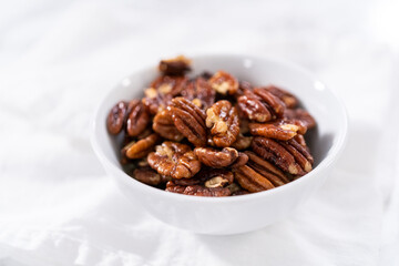 Toasted pecans