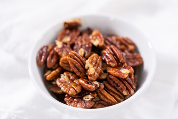 Toasted pecans