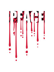 Blut Peace Graffiti 