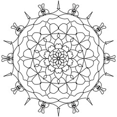 Mandala da colorare