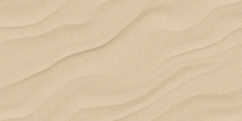 Fototapeta Seamless white sandy beach or  desert sand dunes tileable texture. Boho chic light brown clay colored summer repeat pattern background. A high resolution 3D rendering. obraz