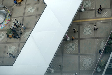 鳥の目線、街、若者たち © hoshimichi