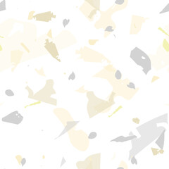 Terrazzo seamless pattern. Earthy  minimalistic