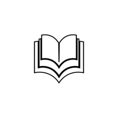 book icon vector illustration