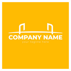 bridge logo design concept, good for company logo, symbol, and branding