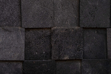 Concrete cinder block squares wall texture