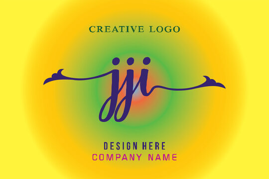 JJI lettering logo is simple, easy to understand and authoritative