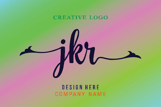 JKR lettering logo is simple, easy to understand and authoritative