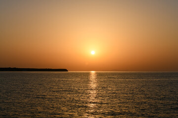 Obraz premium Sunset - Santorini, Greece