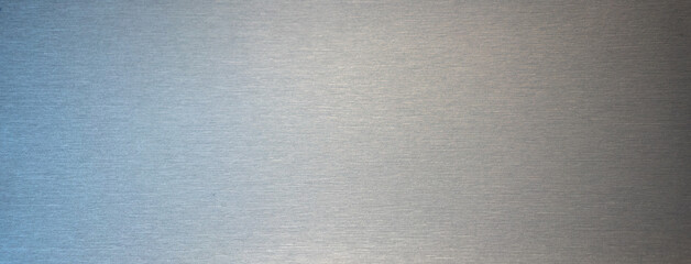 Rectangular photo of the chrome metal texture. Silver background for text. Stainless steel background.