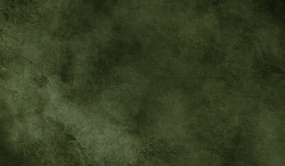 Abstract dark green creative and decorative grunge texture background. Ancient dark green grunge wall background for any industrial and construction related works.