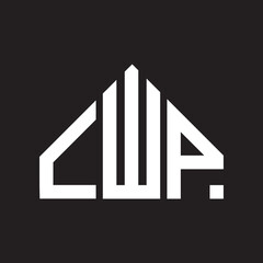 LWP letter logo design on black background. LWP   creative initials letter logo concept. LWP letter design.
