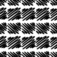 Spiral pattern black. An abstract retro pattern of geometric shapes. A geometric wave of circles background. Vector abstract seamless pattern with a hand-drawn round spiral shape made with a brush.