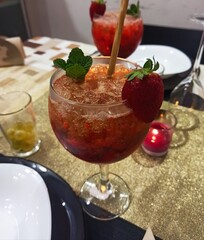 christmas table setting