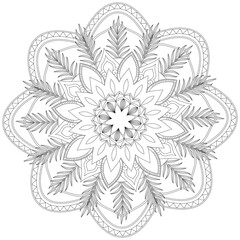 Mandala Coloring Page