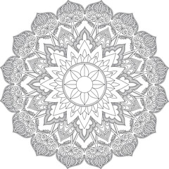 Mandala Coloring Page