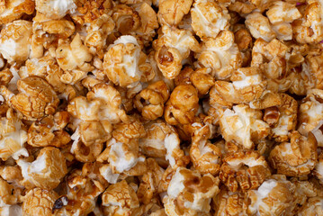 close up popcorn 