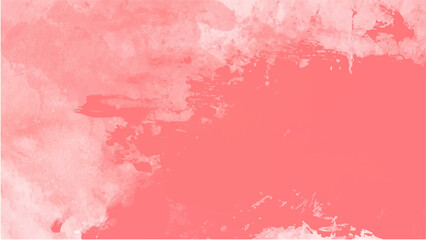 Pink watercolor background for your design, watercolor background concept, vector.