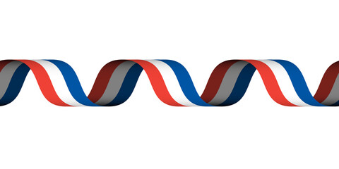 Obraz premium National tricolor ribbon of Germany