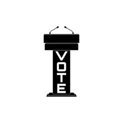 People vote icon isolated on white background