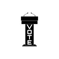 People vote icon isolated on white background