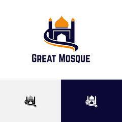 Great Mosque Islamic Center Prayer Study Islam Muslim Community Logo