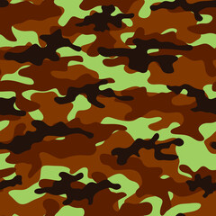 Camouflage. Pattern for clothes. Vector graphics.
