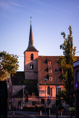 Church in Strasbourg center