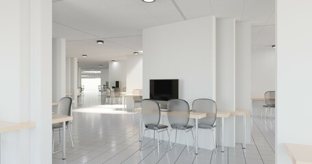 Naklejka na ściany i meble modern office interior