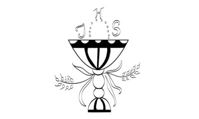 He is Risen Easter Background. Illustration for print or use as poster, card, flyer, Tattoo or T Shirt