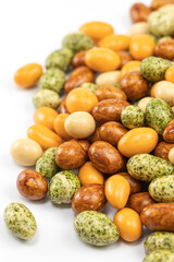 Delicious fish skin peanuts