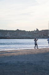 couple on the beach