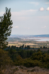 sunset over the mountains