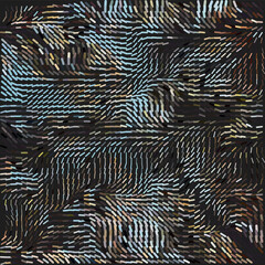 Abstract Colorful Short Lines Pattern Background Design in Editable Vector Format