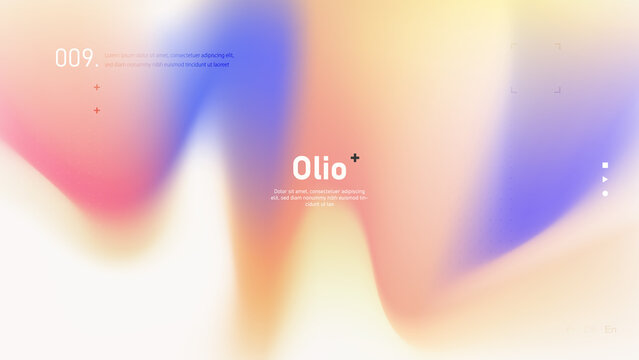 Colorful gradient mesh background design. Modern bright wallpaper with colorful gradient shapes
