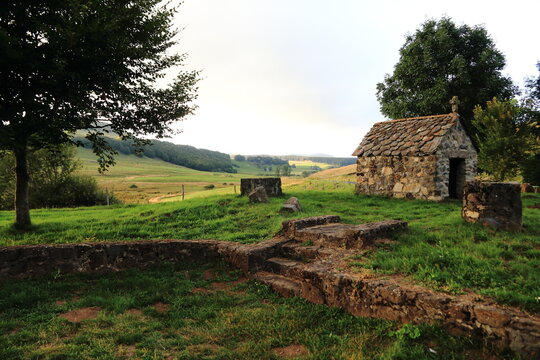 Le plateau du C&eacute;zallier en Auvergne