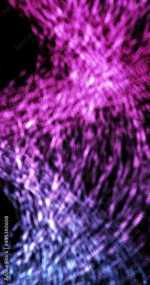 Poster sparkling circles and bright lights. bokeh effect background. wallpaper with abstract bright animati