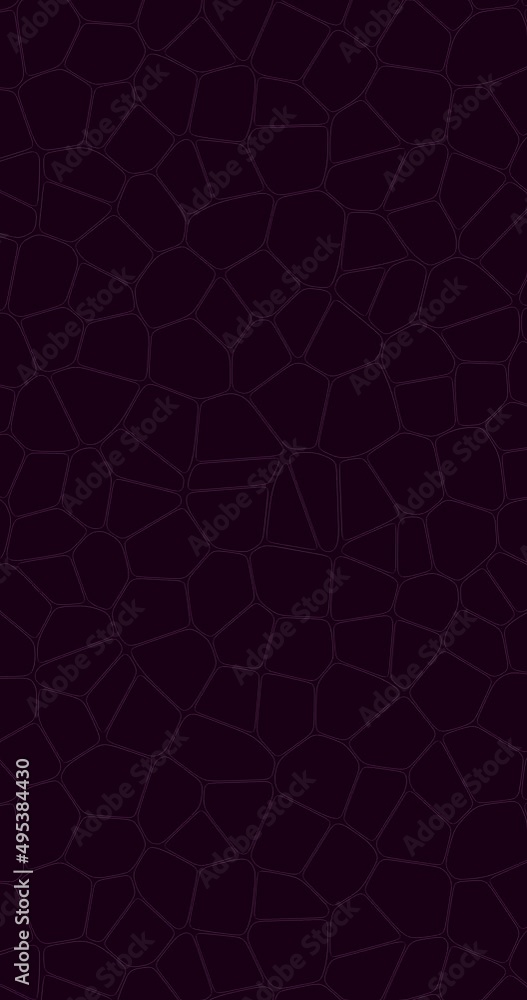 Poster minimal modular voronoi cells backdrop in white colors. abstract, polygonal, cellular pattern backgr