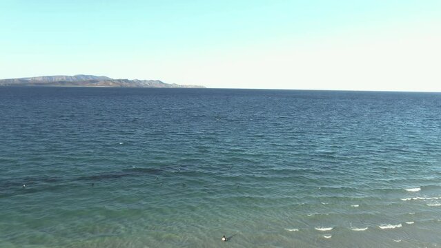 tecolote beach aerial view 7