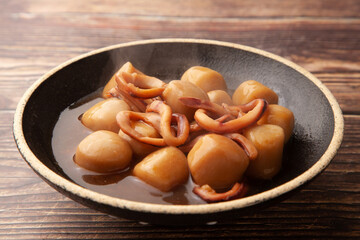 いかと里芋の煮物