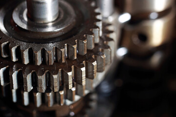 various mechanisms, spare parts and tools