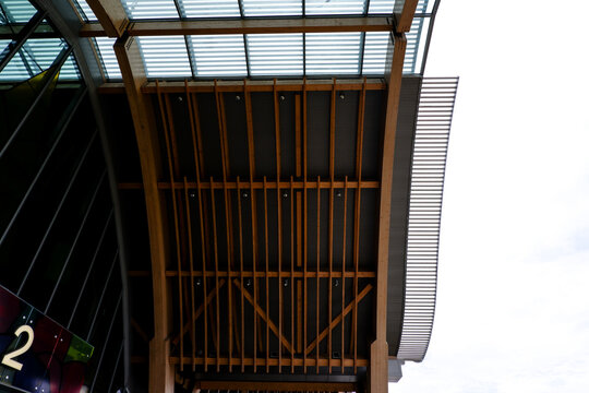 Mactan Cebu International Airport Terminal 2 Exterior and Interior Architectural Details - Mactan, Cebu, Philippines