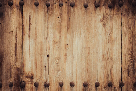 Textura de madera, puerta vieja