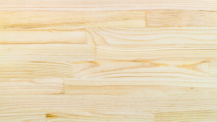Naklejka premium panoramic wood background from blank solid wooden board made from natural pine planks